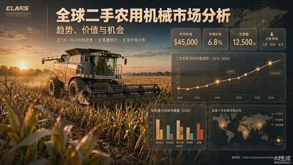 2026年08月26日全球青储机市场行情分析:CLAAS Jaguar 970最新报价EUREUR2717K